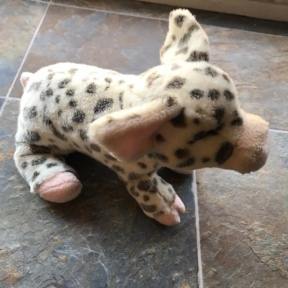 Douglas Cuddle Toys Pauline the Spotted Pig #1890 Stuffed Animal Toy Vintage Kid - Picture 2 of 7
